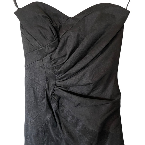 NWT Jessica McClintock x Vintage Strapless Twist Front Maxi - Picture 3 of 8